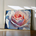 Floral 984 Canvas Art 60 x 40 cm / Black