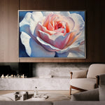 Floral 984 Canvas Art 60 x 40 cm / Black