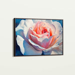Floral 984 Canvas Art 60 x 40 cm / Black