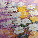 Floral 986 Canvas Art 60 x 40 cm / Black