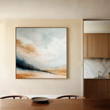 Abstract 988 Canvas Art 60 x 60 cm / Black