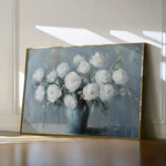 Floral 992 Canvas Art 60 x 40 cm / Black