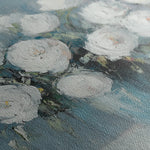 Floral 992 Canvas Art 60 x 40 cm / Black