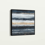 Abstract 996 Canvas Art 60 x 60 cm / Black