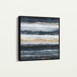 Abstract 996 Canvas Art 60 x 60 cm / Black
