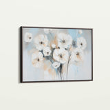Floral 998 Canvas Art 60 x 40 cm / Black